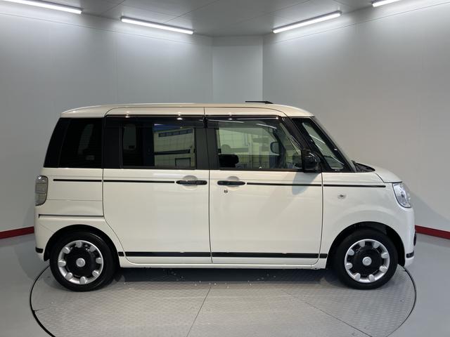 ムーヴキャンバスGブラックアクセントVS SAIIIプッシュスタート 両側電動スライドドア 運転席シートヒーター ベンチシート アイドリングストップ オートライト オートマチックハイビーム LEDヘッドライト フロントフォグランプ パノラマカメラ(愛媛県)の中古車