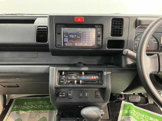 ハイゼットトラックスタンダードSAIIIt4WD LEDヘッドライト スマートアシスト レーンアシスト LEDヘッドライト マニュアルエアコン パワステ ABS 運転席エアバッグ 純正CDチューナー CD AM FM AUX USB(愛媛県)の中古車