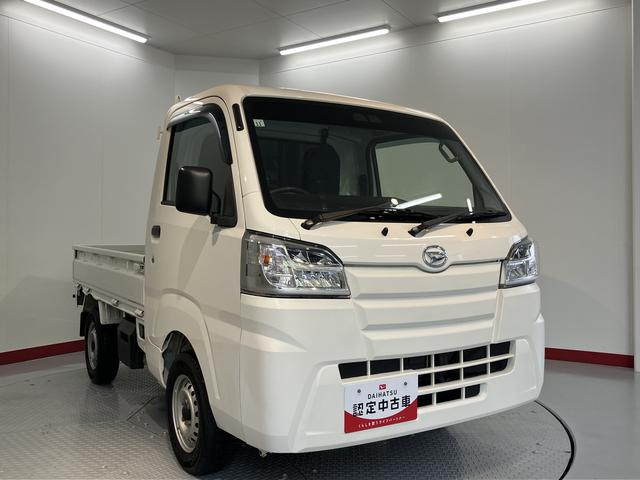 ハイゼットトラックスタンダードSAIIIt4WD LEDヘッドライト スマートアシスト レーンアシスト LEDヘッドライト マニュアルエアコン パワステ ABS 運転席エアバッグ 純正CDチューナー CD AM FM AUX USB(愛媛県)の中古車