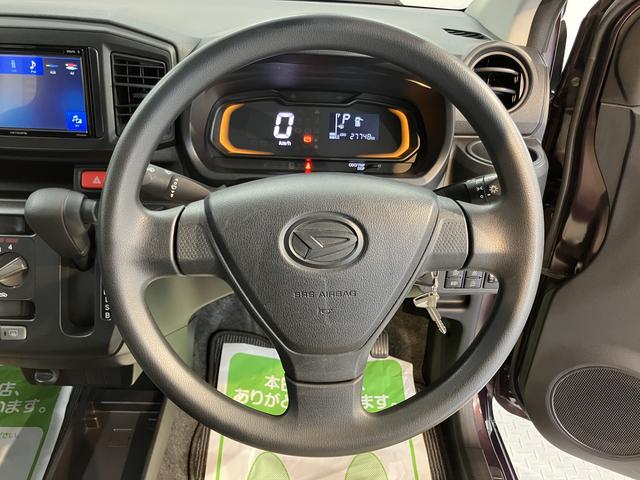 ミライースL SAIII2WD CVT車 社外ナビ CD USB Bluetooth 障害物センサー アイドリングストップ キーレスエントリー 衝突被害軽減システム(愛媛県)の中古車