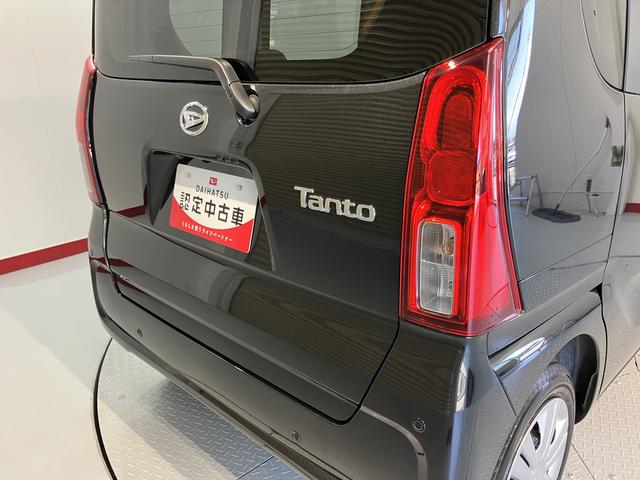 タントL2WD CVT車 オートライト LEDヘッドライト 障害物センサー プッシュスタート アイドリングストップ 電動格納ドアミラー キーフリーシステム バックカメラ装着車 オーディオレス車(愛媛県)の中古車