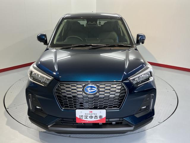 ロッキープレミアムG HEV純正ナビ パノラマモニター フルセグTV CD DVD USB ミュージックサーバー ドラレコ ETC クルーズコントロール 前席シートヒーター オートライト LEDヘッドライト 電動パーキング(愛媛県)の中古車