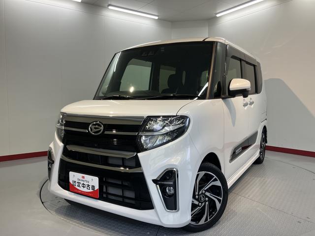 タントカスタムＲＳスタイルセレクション純正ナビ　パノラマモニター　フルセグＴＶ　ＣＤ　ＤＶＤ　ＵＳＢ　Ｂｌｕｅｔｏｏｔｈ　ミュージックサーバー　ドラレコ　両側電動スライドドア　障害物センサー　前席シートヒーター　ＬＥＤヘッドライト（愛媛県）の中古車