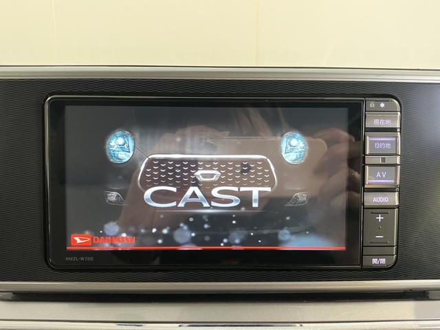 キャストスタイルG SAIII2WD プッシュスタート アイドリングストップ オートライト オートマチックハイビーム LEDヘッドライト フロントフォグランプ ベンチシート 純正ナビ CD DVD SD Bluetooth USB(愛媛県)の中古車