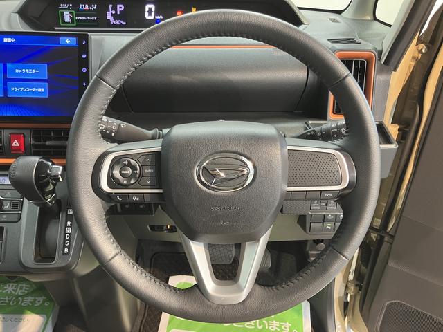 タントファンクロスターボ純正ナビ バックモニター フルセグTV CD DVD USB Bluetooth ミュージックサーバー ドラレコ 社外ETC 両側電動スライドドア 前席シートヒーター オートライト LEDヘッドライト(愛媛県)の中古車