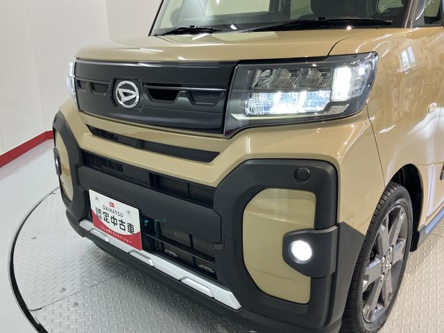 タントファンクロスターボ純正ナビ バックモニター フルセグTV CD DVD USB Bluetooth ミュージックサーバー ドラレコ 社外ETC 両側電動スライドドア 前席シートヒーター オートライト LEDヘッドライト(愛媛県)の中古車