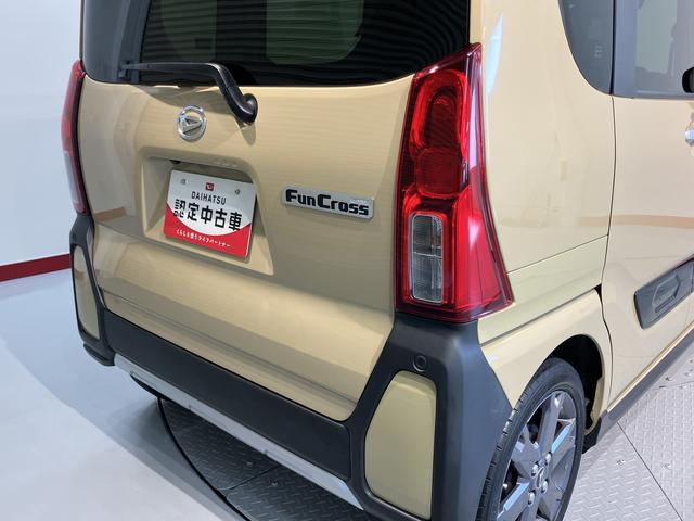 タントファンクロスターボ純正ナビ バックモニター フルセグTV CD DVD USB Bluetooth ミュージックサーバー ドラレコ 社外ETC 両側電動スライドドア 前席シートヒーター オートライト LEDヘッドライト(愛媛県)の中古車