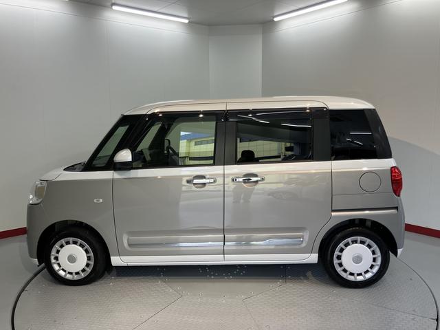 ムーヴキャンバスストライプスGターボディスプレイオーディオ バックモニター フルセグTV USB Bluetooth ETC ドラレコ 両側電動スライドドア 電動パーキング 前席シートヒーター クルーズコントロール LEDヘッドライト(愛媛県)の中古車