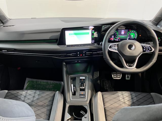 VW ゴルフeTSI Rライン純正ナビ フルセグTV バックモニター Bluetooth USB ドラレコ ETC クルーズコントロール オートライト LEDヘッドライト 前席シートヒーター ステアリングヒーター プッシュスタート(愛媛県)の中古車