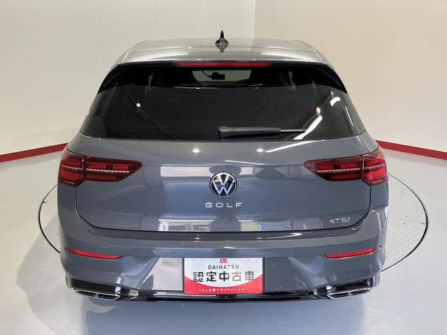 VW ゴルフeTSI Rライン純正ナビ フルセグTV バックモニター Bluetooth USB ドラレコ ETC クルーズコントロール オートライト LEDヘッドライト 前席シートヒーター ステアリングヒーター プッシュスタート(愛媛県)の中古車