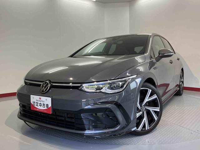 VW ゴルフeTSI Rライン純正ナビ フルセグTV バックモニター Bluetooth USB ドラレコ ETC クルーズコントロール オートライト LEDヘッドライト 前席シートヒーター ステアリングヒーター プッシュスタート(愛媛県)の中古車