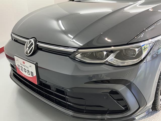 VW ゴルフeTSI Rライン純正ナビ フルセグTV バックモニター Bluetooth USB ドラレコ ETC クルーズコントロール オートライト LEDヘッドライト 前席シートヒーター ステアリングヒーター プッシュスタート(愛媛県)の中古車