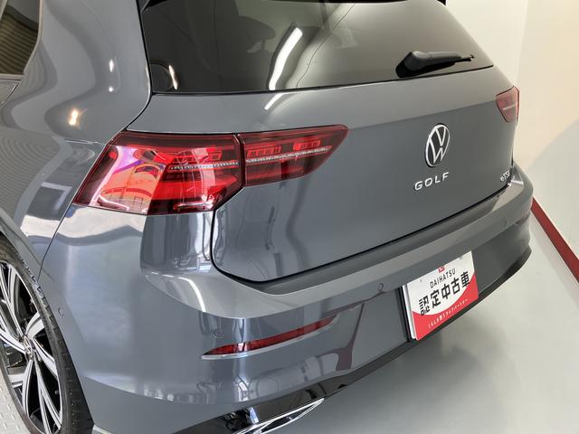 VW ゴルフeTSI Rライン純正ナビ フルセグTV バックモニター Bluetooth USB ドラレコ ETC クルーズコントロール オートライト LEDヘッドライト 前席シートヒーター ステアリングヒーター プッシュスタート(愛媛県)の中古車