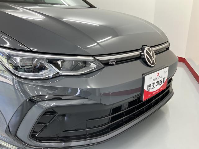 VW ゴルフeTSI Rライン純正ナビ フルセグTV バックモニター Bluetooth USB ドラレコ ETC クルーズコントロール オートライト LEDヘッドライト 前席シートヒーター ステアリングヒーター プッシュスタート(愛媛県)の中古車