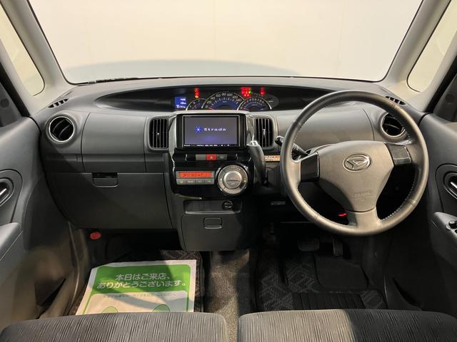 タントカスタムX社外ナビ フルセグTV CD DVD Bluetooth ETC 左側電動スライドドア アイドリングストップ ベンチシート 電動格納ドアミラー キーフリーシステム(愛媛県)の中古車