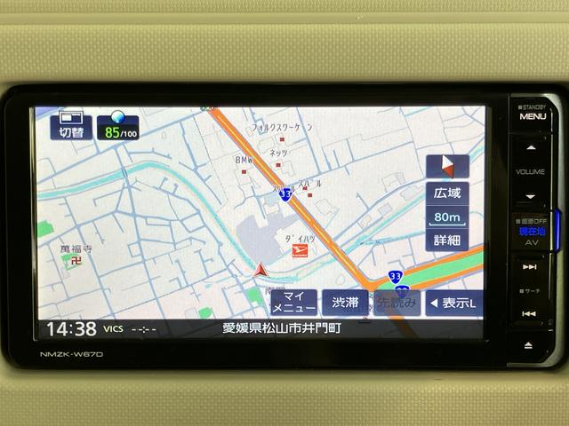 ミラココアココアプラスX純正ナビ バックモニター フルセグTV CD DVD USB Bluetooth ETC ベンチシート アイドリングストップ 電動格納ドアミラー キーフリーシステム LEDヘッドライト(愛媛県)の中古車