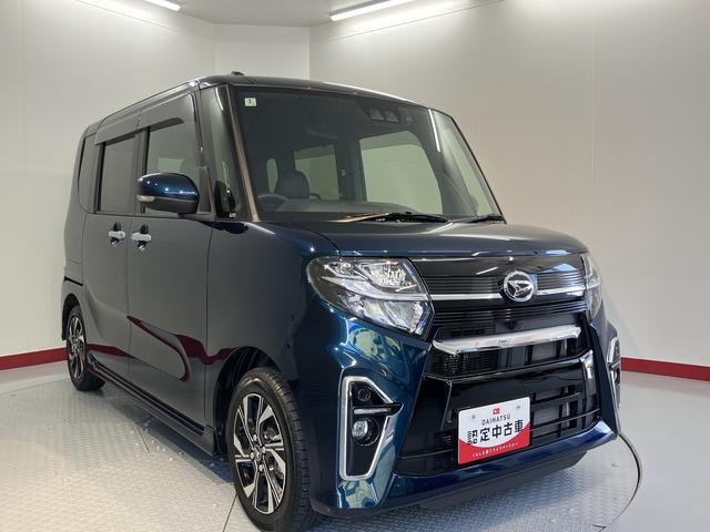 タントカスタムＸプッシュスタート　両側電動スライドドア　コーナーセンサー　アイドリングストップ　ＬＥＤヘッドライト　フォグランプ　ベンチシート　運転席・助手席シートヒーター　純正ナビ　ＣＤ　ＤＶＤ　バックカメラ（愛媛県）の中古車