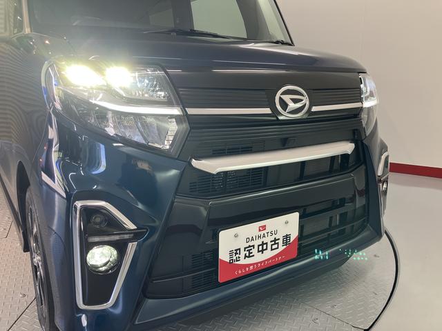 タントカスタムＸプッシュスタート　両側電動スライドドア　コーナーセンサー　アイドリングストップ　ＬＥＤヘッドライト　フォグランプ　ベンチシート　運転席・助手席シートヒーター　純正ナビ　ＣＤ　ＤＶＤ　バックカメラ（愛媛県）の中古車