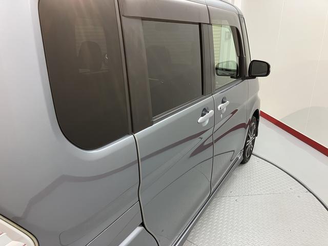 タントカスタムＲＳ　ＳＡ両側電動スライドドア　オートライト　ＬＥＤヘッドライト　プッシュスタート　アイドリングストップ　ベンチシート　電動格納ドアミラー　キーフリーシステム　オーディオレス車　バックカメラ装着車　後席モニタ付（愛媛県）の中古車