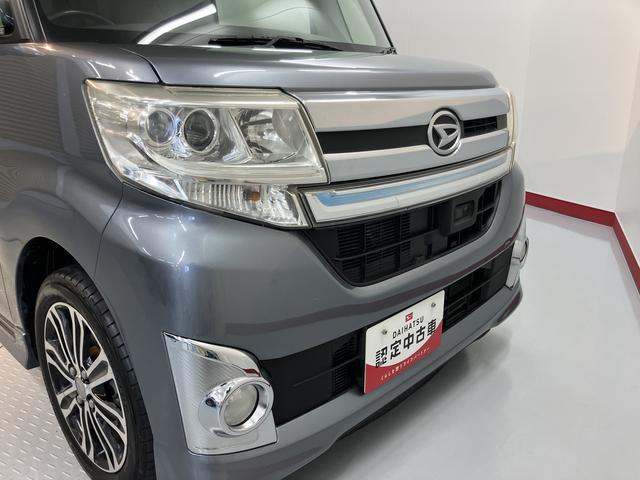 タントカスタムＲＳ　ＳＡ両側電動スライドドア　オートライト　ＬＥＤヘッドライト　プッシュスタート　アイドリングストップ　ベンチシート　電動格納ドアミラー　キーフリーシステム　オーディオレス車　バックカメラ装着車　後席モニタ付（愛媛県）の中古車
