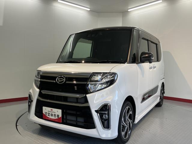 タントカスタムＲＳスタイルセレクションプッシュスタート　両側電動スライドドア　横滑り防止装置　コーナーセンサー　アイドリングストップ　ベンチシート　運転席・助手席シートヒーター　電動パーキングブレーキ　ＬＥＤヘッドライト　純正ナビ（愛媛県）の中古車