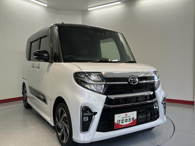 タントカスタムＲＳスタイルセレクションプッシュスタート　両側電動スライドドア　横滑り防止装置　コーナーセンサー　アイドリングストップ　ベンチシート　運転席・助手席シートヒーター　電動パーキングブレーキ　ＬＥＤヘッドライト　純正ナビ（愛媛県）の中古車