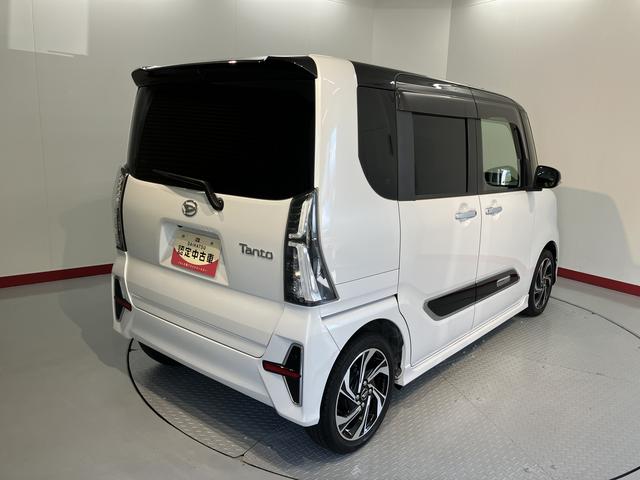 タントカスタムＲＳスタイルセレクションプッシュスタート　両側電動スライドドア　横滑り防止装置　コーナーセンサー　アイドリングストップ　ベンチシート　運転席・助手席シートヒーター　電動パーキングブレーキ　ＬＥＤヘッドライト　純正ナビ（愛媛県）の中古車