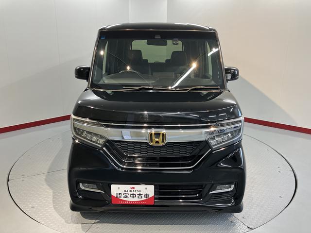 Ｎ−ＢＯＸカスタムＧ・ＥＸターボホンダセンシングプッシュスタート　両側電動スライドドア　横滑り防止装置　ＥＣＯＮ　オートライト　ＬＥＤヘッドライト　フロントフォグランプ　レーンアシスト　純正ナビ　ＥＴＣ車載器　ナビ連動ドライブレコーダー　２ＷＤ（愛媛県）の中古車