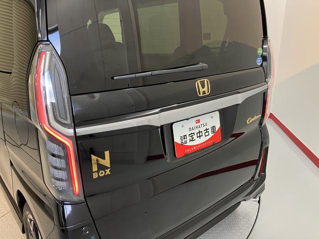Ｎ−ＢＯＸカスタムＧ・ＥＸターボホンダセンシングプッシュスタート　両側電動スライドドア　横滑り防止装置　ＥＣＯＮ　オートライト　ＬＥＤヘッドライト　フロントフォグランプ　レーンアシスト　純正ナビ　ＥＴＣ車載器　ナビ連動ドライブレコーダー　２ＷＤ（愛媛県）の中古車