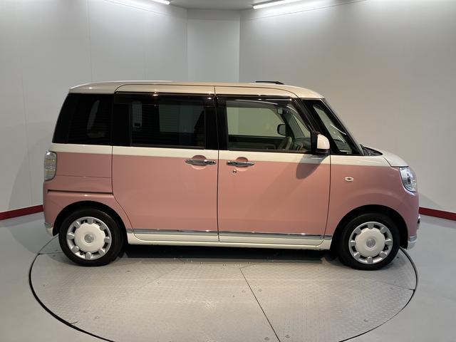 ムーヴキャンバスＧメイクアップリミテッド　ＳＡIIIプッシュスタート　両側電動スライドドア　横滑り防止装置　アイドリングストップ　オートライト　ＬＥＤヘッドライト　フロントフォグランプ　ベンチシート　純正ナビ　ナビ連動ドライブレコーダー　パノラマカメラ（愛媛県）の中古車