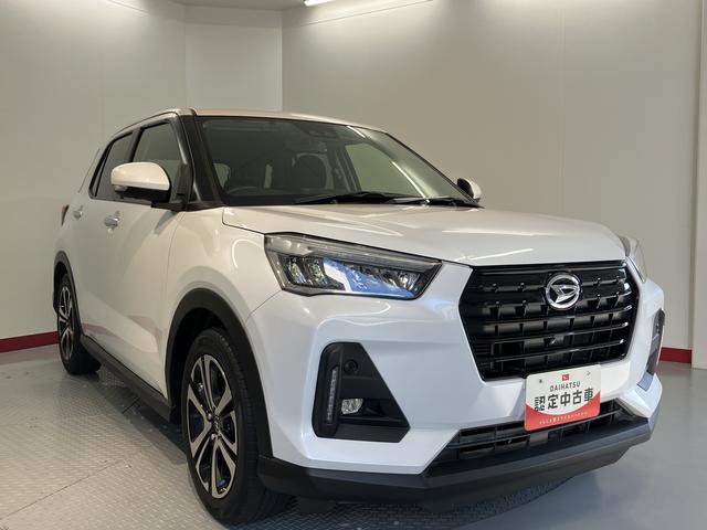 ロッキーGプッシュスタート オートライト LEDヘッドライト フロントフォグランプ アダプティブクルーズコントロール 運転席・助手席シートヒーター コーナーセンサー 純正ナビ パノラマモニター ETC車載器(愛媛県)の中古車