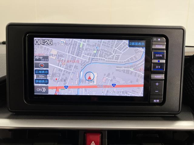 ロッキーGプッシュスタート オートライト LEDヘッドライト フロントフォグランプ アダプティブクルーズコントロール 運転席・助手席シートヒーター コーナーセンサー 純正ナビ パノラマモニター ETC車載器(愛媛県)の中古車