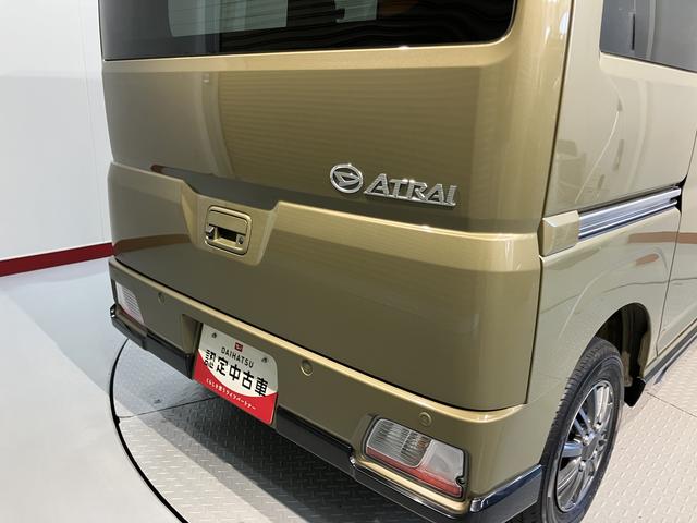 アトレーRSプッシュスタート 両側電動スライドドア 横滑り防止装置 コーナーセンサー アイドリングストップ オートライト LEDヘッドライト フロントフォグランプ ETC車載器 ディスプレイオーディオ 2WD(愛媛県)の中古車
