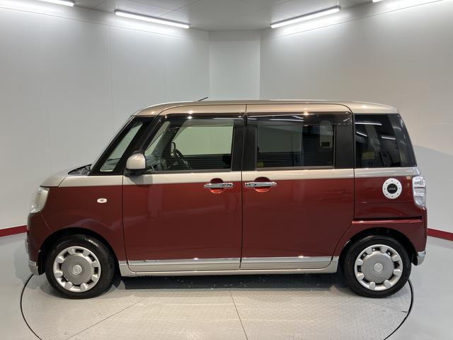 ムーヴキャンバス 中古車 Ｇブラックインテリアリミテッド　ＳＡＩＩＩ純正ナビ　パノラマモニター　フルセグＴＶ　ＣＤ　ＤＶＤ　ＵＳＢ　Ｂｌｕｅｔｏｏｔｈ　両側電動スライドドア　オートライト　ＬＥＤヘッドライト　ベンチシート　プッシュスタート　アイドリングストップ