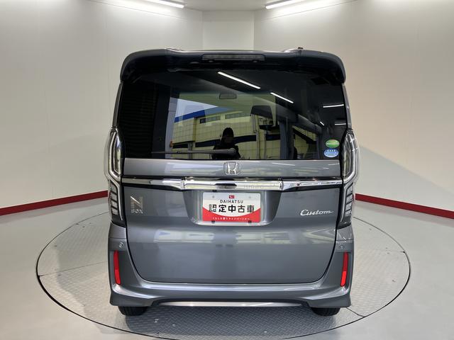 N−BOXカスタムG・Lホンダセンシングプッシュスタート 横滑り防止装置 アダプティブクルーズコントロール アイドリングストップ LEDヘッドライト フロントフォグランプ 片側電動スライドドア 純正CDチューナー USB AUX ETC(愛媛県)の中古車