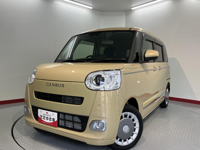 ムーヴキャンバスセオリーGプッシュスタート 両側電動スライドドア 横滑り防止装置 コーナーセンサー アイドリングストップ オートライト LEDヘッドライト フロントフォグランプ ベンチシート 運転席・助手席シートヒーター(愛媛県)の中古車