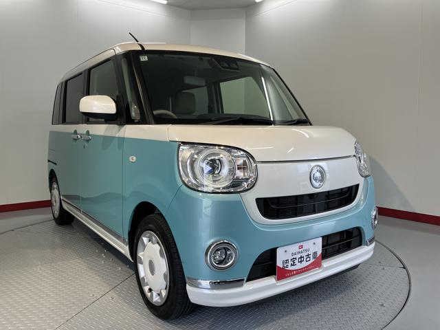 ムーヴキャンバスGメイクアップリミテッド SAIII純正ナビ パノラマモニター フルセグTV CD DVD USB Bluetooth ミュージックサーバー ETC 両側電動スライドドア オートライト LEDヘッドライト ベンチシート プッシュスタート(愛媛県)の中古車
