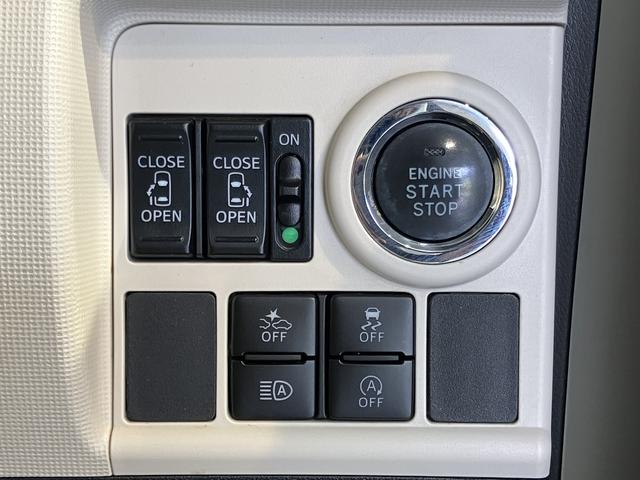 ムーヴキャンバスGメイクアップリミテッド SAIII純正ナビ パノラマモニター フルセグTV CD DVD USB Bluetooth ミュージックサーバー ETC 両側電動スライドドア オートライト LEDヘッドライト ベンチシート プッシュスタート(愛媛県)の中古車