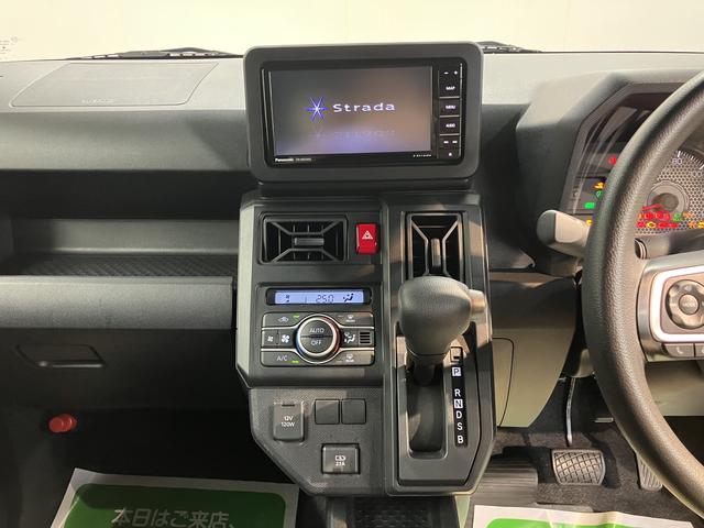 タフトX社外ナビ バックモニター フルセグTV CD DVD USB Bluetooth ETC オートライト LEDヘッドライト サンルーフ 電動パーキング プッシュスタート アイドリングストップ(愛媛県)の中古車