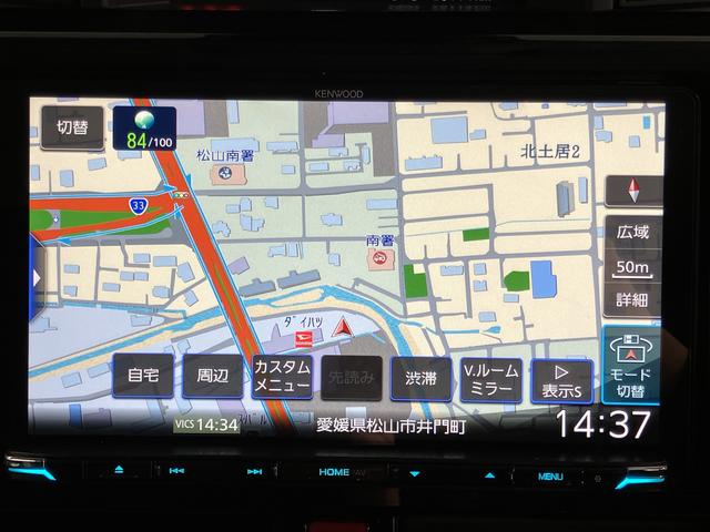 トールカスタムG社外ナビ バックモニター フルセグTV CD DVD Bluetooth 両側電動スライドドア 障害物センサー クルーズコントロール オートライト LEDヘッドライト 電動パーキング プッシュスタート(愛媛県)の中古車