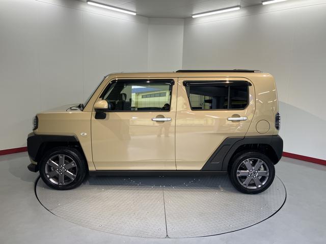 タフト 中古車 Ｇターボプッシュスタート　電動パーキングブレーキ　アダプティブクルーズコントロール　運転席・助手席シートヒーター　アイドリングストップ　オートライト　ＬＥＤヘッドライト　フロントフォグランプ　純正ナビ