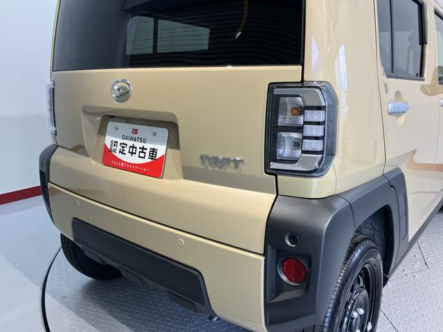 タフトX障害物センサー オートライト LEDヘッドライト 電動パーキング サンルーフ 電動格納ドアミラー キーフリーシステム オーディオレス車 バックカメラ装着車(愛媛県)の中古車