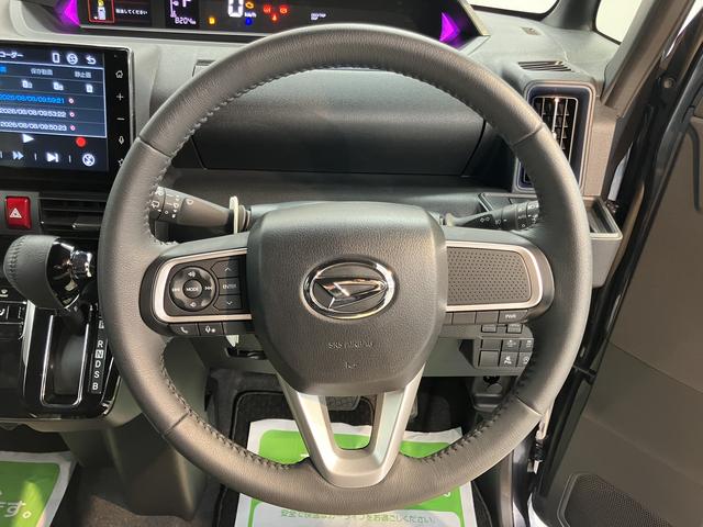 タントカスタムRSディスプレイオーディオ バックモニター フルセグTV USB Bluetooth ドライブレコーダー ETC 両側電動スライドドア 前席シートヒーター 障害物センサー オートライト LEDヘッドライト(愛媛県)の中古車