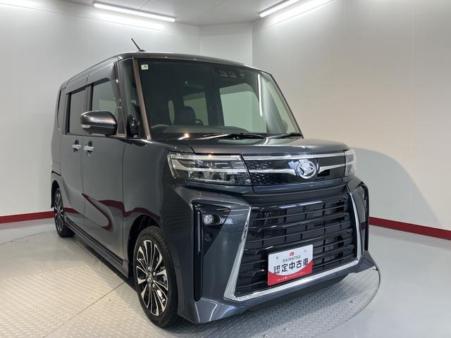 タントカスタムRSディスプレイオーディオ バックモニター フルセグTV USB Bluetooth ドライブレコーダー ETC 両側電動スライドドア 前席シートヒーター 障害物センサー オートライト LEDヘッドライト(愛媛県)の中古車