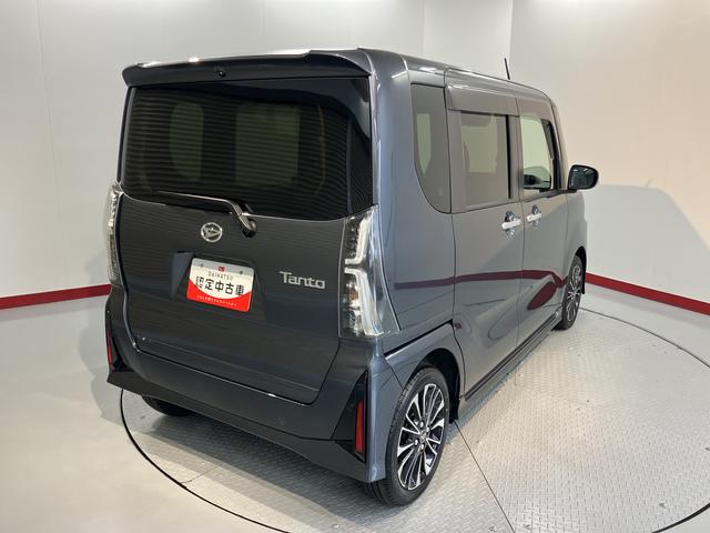 タントカスタムRSディスプレイオーディオ バックモニター フルセグTV USB Bluetooth ドライブレコーダー ETC 両側電動スライドドア 前席シートヒーター 障害物センサー オートライト LEDヘッドライト(愛媛県)の中古車