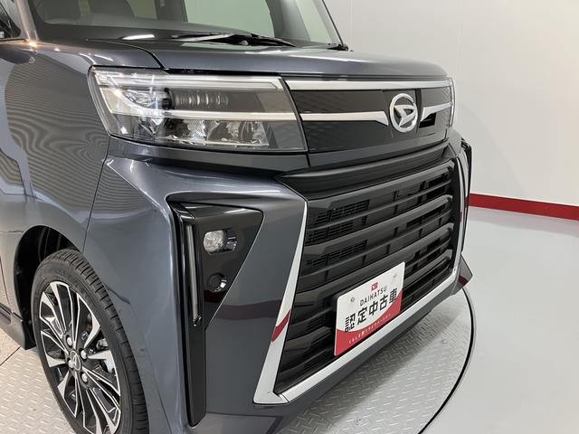タントカスタムRSディスプレイオーディオ バックモニター フルセグTV USB Bluetooth ドライブレコーダー ETC 両側電動スライドドア 前席シートヒーター 障害物センサー オートライト LEDヘッドライト(愛媛県)の中古車