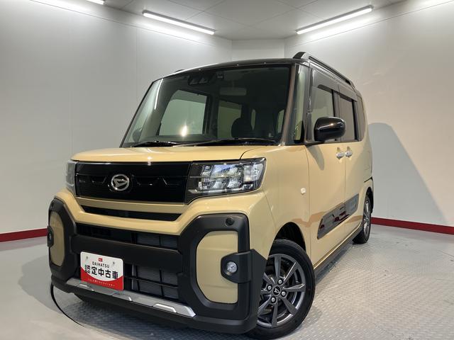 タントファンクロスプッシュスタート 両側電動スライドドア ベンチシート 運転席・助手席シートヒーター 電動パーキングブレーキ 横滑り防止装置 アイドリングストップ オートライト LEDヘッドライト フロントフォグランプ(愛媛県)の中古車