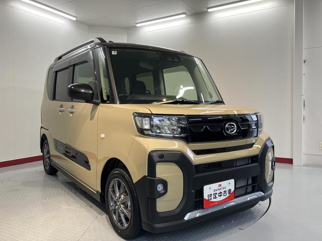 タントファンクロスプッシュスタート 両側電動スライドドア ベンチシート 運転席・助手席シートヒーター 電動パーキングブレーキ 横滑り防止装置 アイドリングストップ オートライト LEDヘッドライト フロントフォグランプ(愛媛県)の中古車