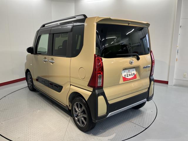 タントファンクロスプッシュスタート 両側電動スライドドア ベンチシート 運転席・助手席シートヒーター 電動パーキングブレーキ 横滑り防止装置 アイドリングストップ オートライト LEDヘッドライト フロントフォグランプ(愛媛県)の中古車