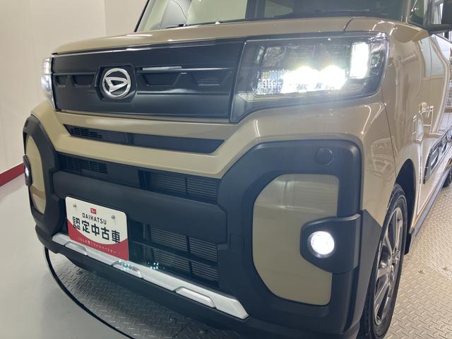 タントファンクロスプッシュスタート 両側電動スライドドア ベンチシート 運転席・助手席シートヒーター 電動パーキングブレーキ 横滑り防止装置 アイドリングストップ オートライト LEDヘッドライト フロントフォグランプ(愛媛県)の中古車